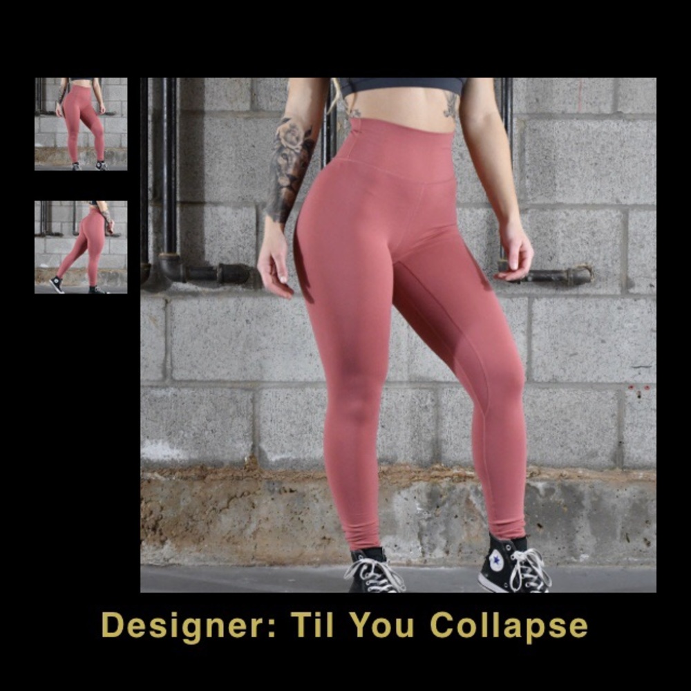 Tilyoucollapse Dusty rose Leggings